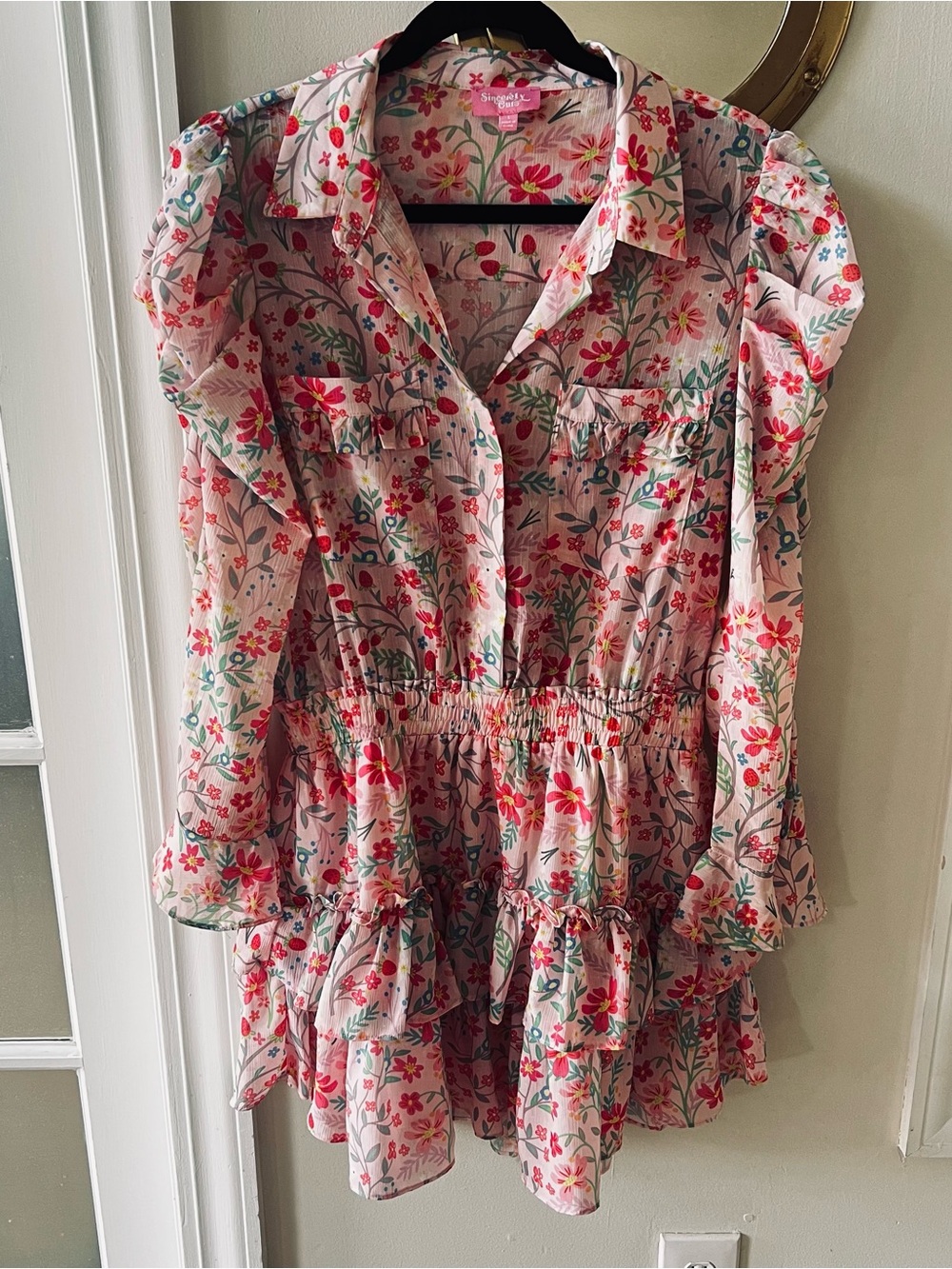 Sincerely Ours Long Sleeve Dress